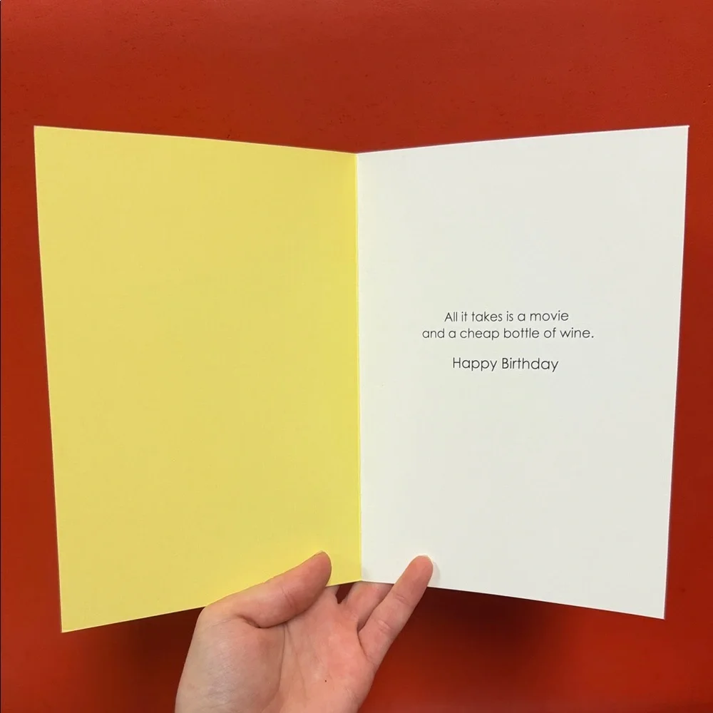 Funny Friendship Greeting Card with Cartoon Design